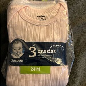 Gerber Assorted Color Onesies Set
